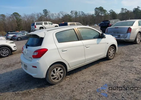 2017 Mitsubishi Mirage Se z USA, uszkodzony, nr VIN ML32A4HJXHH010111